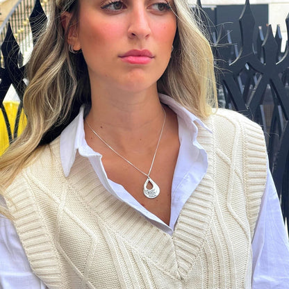 Personaliseret drophals med navne